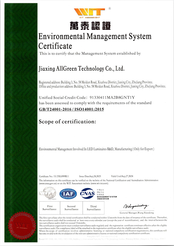 Quality Management System Certificate (2)